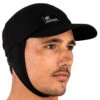 Surf Cap | Creatures Of Leisure | Sun Protection For Surfers | Surf Hat With Clip -Surf Board Pro Store Buy Creatures Of Leisure Cap Online Australia Surf Shop Surfing Hat Black 74838.1604637384