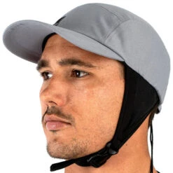 Surf Cap | Creatures Of Leisure | Sun Protection For Surfers | Surf Hat With Clip -Surf Board Pro Store Buy Creatures Of Leisure Cap Online Australia Surf Shop Surfing Hat Grey 1 39140.1604637355