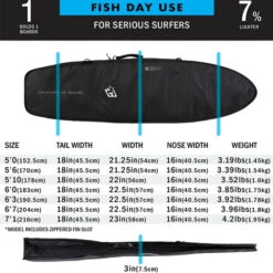DT2.0 Fish Day Use Cover | Creatures Of Leisure | Retro Funboard | Medium To High Protection -Surf Board Pro Store Buy Creatures of Leisure Surfboard Shortboard Cover DT2.0 Online Australia Surf Shop Fish Funboard 35901.1613454824