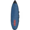 FCS Classic Shortboard | All Purpose Day Surfboard Cover | Steel Blue/White/Red Accents | Surf Board Bag | Day Trip Light To Medium Protection -Surf Board Pro Store Buy FCS All Purpose Shortboard Cover Online Surf Shops Australia 33567.1667625173