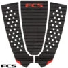 FCS Filipe Toledo Treadlite Tail Pad | FCSII | Surfboard Tail Pad | Deck Grip | Traction Pad | -Surf Board Pro Store Buy FCS Filipe Toledo Treadlite Surf Shops Australia Online Charcoal Red 48863.1698200976