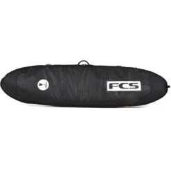 Travel 1 Longboard Cover | FCS | Suits 1 Malibu Surfboard | Board Bag | Surf Travel Essentials | Highest Protection Level