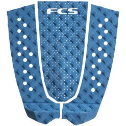 FCS T-3 Eco Tail Pad | FCSII | Pacific Blue | Surfboard Tail Pad | Deck Grip | Traction Pad