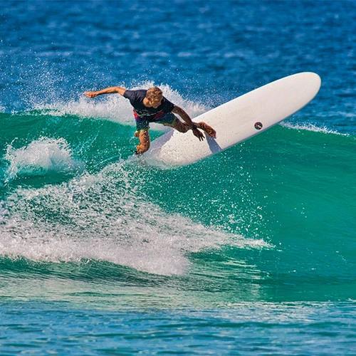 NSP Longboard Surfboard | Moroccan Blue | Best Value Malibu | Intermediate To Expert 4 NSP Longboard Surfboard | Moroccan Blue | Best Value Malibu | Intermediate To Expert - Image 2