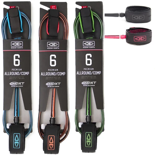 6ft Allround Comp One Piece XT | Ocean And Earth | Surfboard Leash | Lightest And Strong | Leggie | Top Range Model 3 6ft Allround Comp One Piece XT | Ocean And Earth | Surfboard Leash | Lightest And Strong | Leggie | Top Range Model
