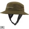 Bingin Soft Peak Surf Hat | Olive | Sun Protection | Ocean And Earth | Surfing Hat With Clip -Surf Board Pro Store Buy Ocean And Earth Bingin Mens Surfing Hat With Chin Strap Surf Shops Australia Olive 64187.1693016288
