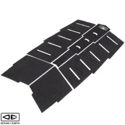 Ocean And Earth | Dakoda Walters Full Deck Pad | Black | Surfboard Deck Grip | Surfing Front Foot + Tail Pad | Surf Traction Pad | -Surf Board Pro Store Buy Ocean And Earth Dakoda Walters Front Pro Pad Grip Online Surf Shops Australia Angle 74495.1690785883