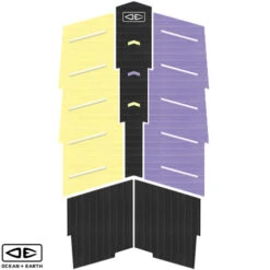 Ocean And Earth | Dakoda Walters Full Deck Pad | Multicolour | Surfboard Deck Grip | Surfing Front Foot + Tail Pad | Surf Traction Pad | -Surf Board Pro Store Buy Ocean And Earth Dakoda Walters Front Pro Pad Grip Online Surf Shops Australia Multi 44722.1690861180