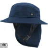 Indo Stiff Peak Surf Hat | Navy Blue | Sun Protection For Surfing | Ocean And Earth -Surf Board Pro Store Buy Ocean And Earth Indo Surf Hat With Flap Surf Shops Australia Navy Blue 41505.1692951906