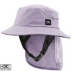 Indo Stiff Peak Surf Hat | Pale Lilac | Sun Protection For Surfing | Ocean And Earth -Surf Board Pro Store Buy Ocean And Earth Indo Surf Hat With Flap Surf Shops Australia Pale Lilac 57128.1692951084