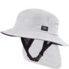 Indo Stiff Peak Surf Hat | White Marle | Sun Protection For Surfing | Ocean And Earth -Surf Board Pro Store Buy Ocean And Earth Indo Surf Hat With Flap Surf Shops Australia 94992.1635649506