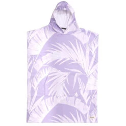 Ocean And Earth | Ladies Poncho | Hooded Towel | Lightweight | Bliss Pale Violet