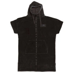 Dawnbreaker Surf Poncho | Ocean And Earth | Black | Hooded Towel For Surfers