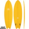 Salt Gypsy | Shorebird Twin Fin Fish | Fibreglass | Twin Fin Setup | Fast And Loose -Surf Board Pro Store Buy Salt Gypsy Shorebird Mustard Twin Fin Online Surf Shops Australia 81134.1685685391
