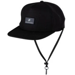 Creatures Of Leisure | Reliance Surf Cap | Black | Hat For Surfing | Sun Protection For Surfers