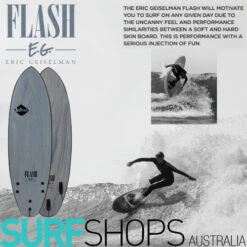 Flash Funboard | Eric Geiselman | Softech | Softboard | Foam Surf Board | Learners To Advanced -Surf Board Pro Store Eric Geiselman Flash FB Ad 12218.1620901837
