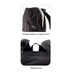 Ocean And Earth | Interceptor Surf Backpack 38L | Black | Surf Travel Essentials | Surf Day Trip -Surf Board Pro Store Ocean and Earth Interceptor Surf Pack Surf Backpack Features 49925.1501195200